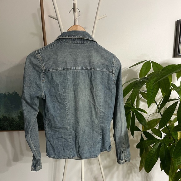 Old Navy Denim Shirt - Picture 2 of 4